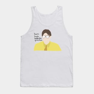 Jim The Office bears, beets, battlestar galactica Tank Top